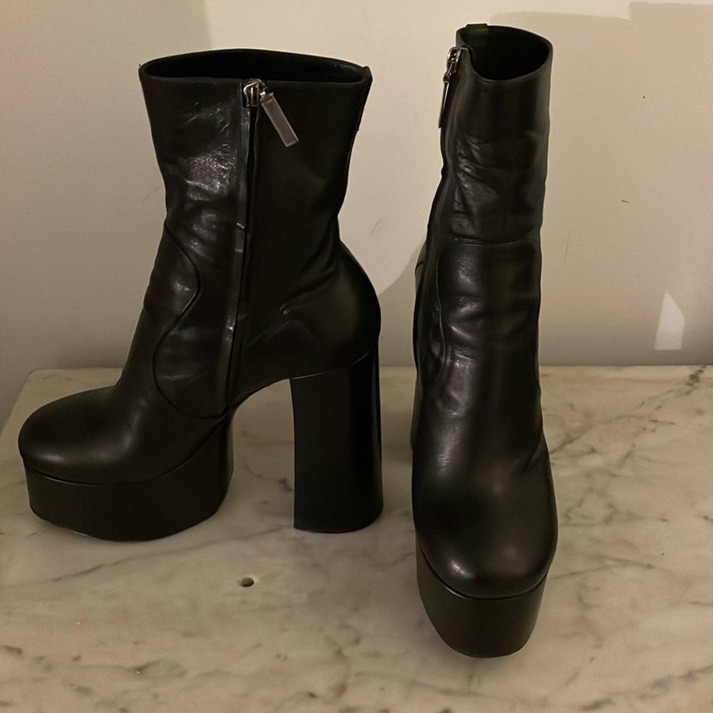 YSL Canguro Anilina Nero sz40/sz10 - Picture 3 of 11